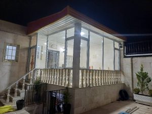 پنجره دوجداره باغ